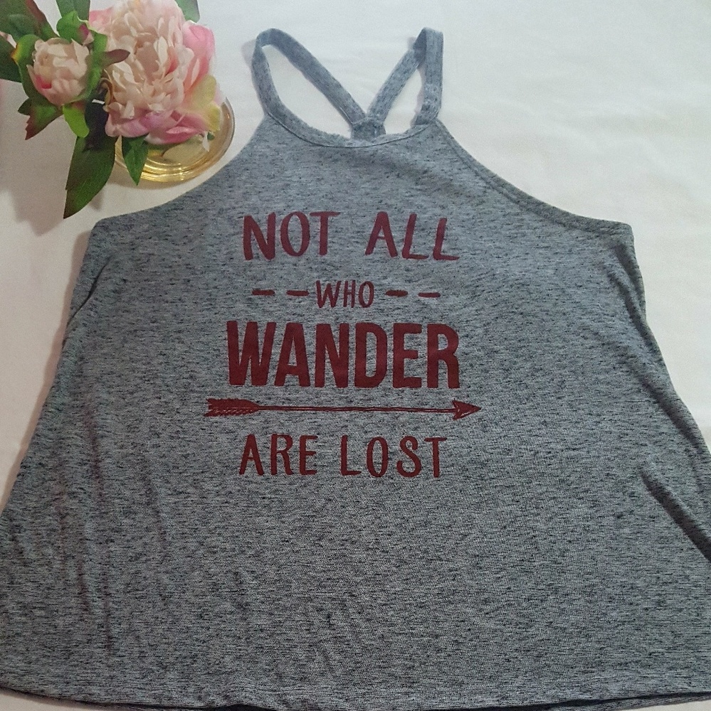Stranded "Wander" Graphic Print Tank